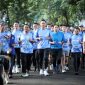 Antusiasme masyarakat Jawa Barat memadati ajang AHY Run 2025 yang digelar di Kota Bandung. (dok. rentak.id)