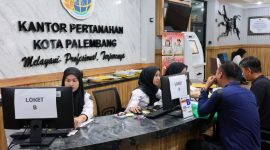 Kantor Pertanahan Kota Palembang yang ramah dengan warga. (dok. rentak.id)