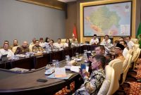 Menteri ATR-BPN, Nusron Wahid dalam pemaparannya (dok. renta.id)