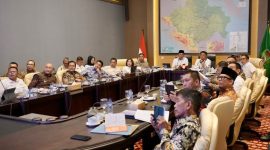 Menteri ATR-BPN, Nusron Wahid dalam pemaparannya (dok. renta.id)
