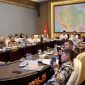 Menteri ATR-BPN, Nusron Wahid dalam pemaparannya (dok. renta.id)