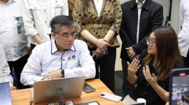 Menteri Ketenagakerjaan Yassierli saat pelaksanaan Program Magang Nasional 2025 (dok. rentak.id)