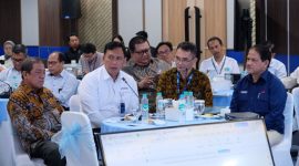 Direktur Utama Perum BULOG, Ahmad Rizal Ramdhani saat bersama 11 direktur BUMN Karya melalui kegiatan Coffee Morning. (dok. rentak.id)