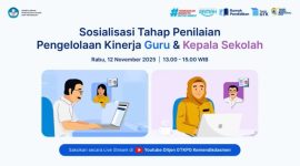 Ditjen GTKPG menggelar webinar Sosialisasi Tahap Penilaian dan Penerapan Predikat Kinerja Tahunan di Ruang GTK. (ilustrasi)