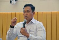 Dirut Bulog Ahmad Rizal Ramdani. (foto. lazir)