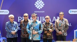 Menaker Yassierli saat paparkan Batch II. (dok. rentak.id)