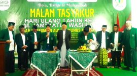 Malam Tasyakuran HUT ke-95 Al Jam’iyatul Washliyah di Madrasah Al Washliyah, Kayuringin, Bekasi (Foto Guntar)