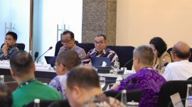 Mendiktisaintek Brian Yuliarto  dalam Rapat Tingkat Menteri Revitalisasi Pendidikan dan Pelatihan Vokasi. (dok. rentak.id)