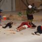 Salah satu pementasan Teater Imago Medan, Joget Kurcaci (dok. rentak.id)