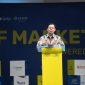 Sultan B. Najamudindalam pada pembukaan JAFF Market di Grha Pradipta Jogja Expo Center (JEC), Sabtu (29-11-2025). (dok. rentak.id)