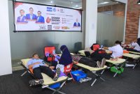 BPPM) DPP Partai Demokrat menggelar Bulan Bakti Demokrat 2025. (dok. rentak.id)