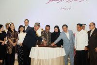 Mendiktisaintek Brian Yuliarto yang mewakili Pemerintah Republik Indonesia pada peringatan National Day of Qatar. (dok. rentak)