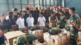 Wakil Direktur Utama Perum BULOG, Mayor Jenderal TNI (Purn.) Marga Taufiq, turun langsung ke Aceh (dok. rentak.id)