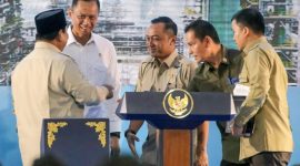 AHY saat peresmian Proyek Refinery Development Master Plan Balikpapan (dok. rentak.id)