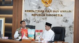Direktur Utama Perum BULOG, Letjen TNI (Purn) Ahmad Rizal Ramdhani usai rapat koordinasi antara BULOG Kemenhaj. (dok. rentak.id)