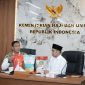 Direktur Utama Perum BULOG, Letjen TNI (Purn) Ahmad Rizal Ramdhani usai rapat koordinasi antara BULOG Kemenhaj. (dok. rentak.id)