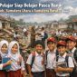 Ilustrasi pelajar di Sumut, Sumbar dan Aceh siap belajar (ilustrasi ai-rentak.id)
