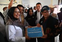 Mendikdasmen Abdul Mu’ti, saat melakukan kunjungan ke Aceh (dok. rentak.id)