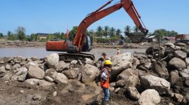 PU sedang menyiapkan langkah penanganan muara sungai di sejumlah wilayah terdampak bencana. (dok. rentak.id)