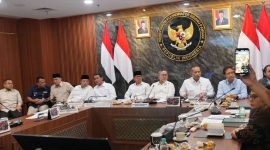 Rapat Koordinasi yang dipimpin Menteri Koordinator Bidang Pangan Zulkifli Hasan (dok. rentak.id)