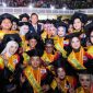AHY bersama Wisuda ke-182 UNSRI (dok. rentak.id)
