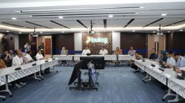 Bulog rapat koordinasi pengendalian inflasi dan distribusi pangan strategis yang melibatkan Perumda Pasar Jaya, Dinas PPKUKM Provinsi DKI Jakarta. (dok. rentak.id)