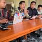 DPD Laskar Anti Korupsi Indonesia (LAKI) Provinsi DKI Jakarta Jerry Nababan saat memaparkan kasus Satpam SD (dok. dpd laki Jakarta)