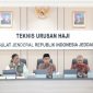 Dirut Perum BULOG Ahmad Rizal Ramdhani menghadiri pertemuan strategis di Annex Building Kantor Urusan Haji Indonesia, Jeddah (dok. bulog)