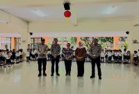 Polsek Serpong jajaran Polres Tangerang Selatan helar edukasi di KB-TK Santa Ursula BSD (foto. ist)
