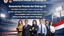 Ilustrasi Jabatan Pimpinan Tinggi (JPT) Deputi Bidang Pengembangan Industri Olahraga (dibikin oleh ai - rentak.id)