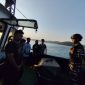 KRI Surik-645 berhasil menangkap kapal tug boat TB (foto. dispenal)