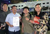 Dari Kiri Fx Elifas Sianturi, Jerry Nababan, Yustinus dan Dipa (foto. tim kuasa hukum)