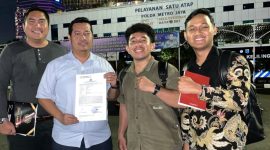 Dari Kiri Fx Elifas Sianturi, Jerry Nababan, Yustinus dan Dipa (foto. tim kuasa hukum)