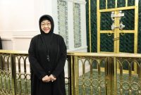 Megawati Soekarnoputri berziarah ke makam Rasulullah SAW di Masjid Nabawi (dok. rentak.id)
