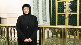 Megawati Soekarnoputri berziarah ke makam Rasulullah SAW di Masjid Nabawi (dok. rentak.id)