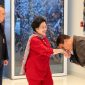 Megawati saat disambut Basarah saat berkunjung ke Kantor Kedutaan Besar RI untuk UEA. (dok. pdip)