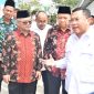 Mendikdasmen saat meresmikan Satuan Pelayanan Pemenuhan Gizi (dok. kemendikdasmen)