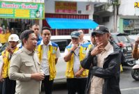 Menteri PU Dody Hanggodo, meninjau Pasar Tanjung di Kabupaten Jember (dok. rentak.id)