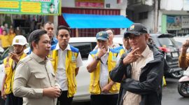 Menteri PU Dody Hanggodo, meninjau Pasar Tanjung di Kabupaten Jember (dok. rentak.id)