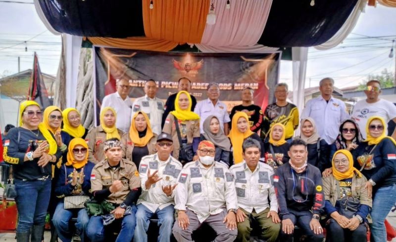 Pelantikan Pengurus Baderhoods Korwil Medan (dok. rentak.id)