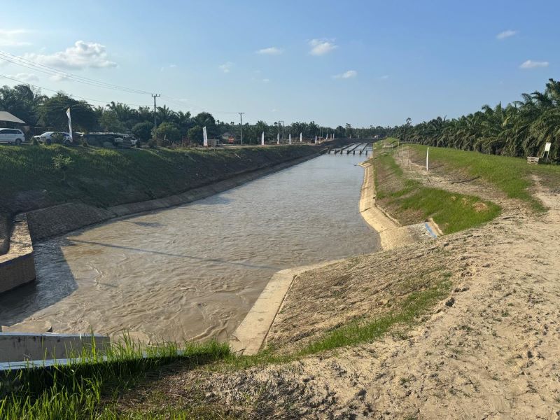 Pemulihan sektor pertanian di Aceh Utara (dok pu)