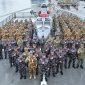 Satgas Maritime Task Force (MTF) TNI Kontingen Garuda XXVIII-P-UNIFIL itu disambut langsung Kepala Staf TNI AL (Kasal) Laksamana TNI Dr. Muhammad Ali di Dermaga Kolinlamil, Jakarta Utara. (dok.dispenal)