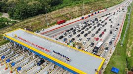 Susana di jalan tol (dok. rentak.id)