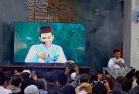 Ustadz Abdul Somad (UAS) saat bedah bukunya (foto. lazir)