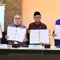 Abdul Mu'ti MoU kerja sama lintas sektor. (dok. rentak.id)
