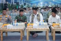 Direktur Utama Perum BULOG, Ahmad Rizal Ramdhani di Lapangan Bhayangkara Mabes Polri, Jakarta. (dok bulog)