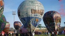 Festival Balon Udara di Wonosobo (dok. rentak.id)