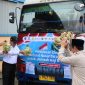 Pelepasan kontainer Beras Befood Nusantara itu berlangsung di Gudang BULOG Kelapa Gading, Jakarta. (dok. rentak.id)