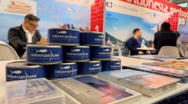 Paviliun Indonesia dalam pameran Seafood Expo North (dok. rentak.id)