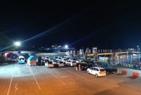 Susana lebaran melalui lintasan Ketapang-Gilimanuk. (dok. rentak.id)